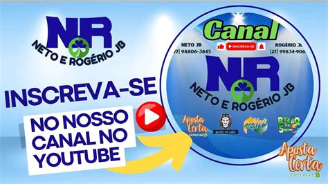 Resultado ao vivo Rogério e Neto JB 